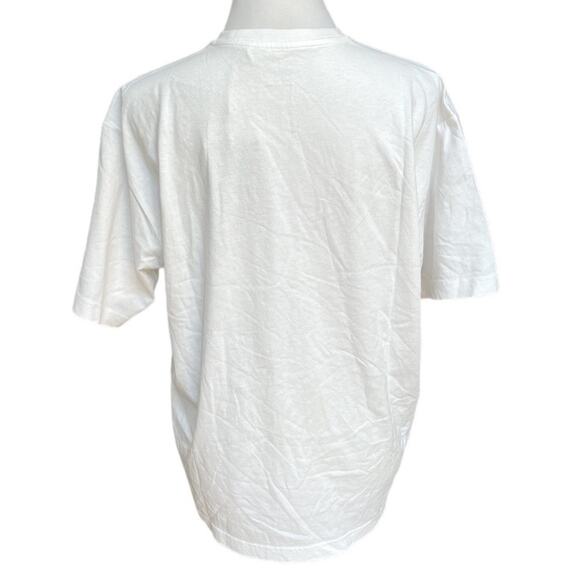 Everlane The Premium-Weight Relaxed Crew Tee Shirt White Sizes Medium - Picture 2 of 9